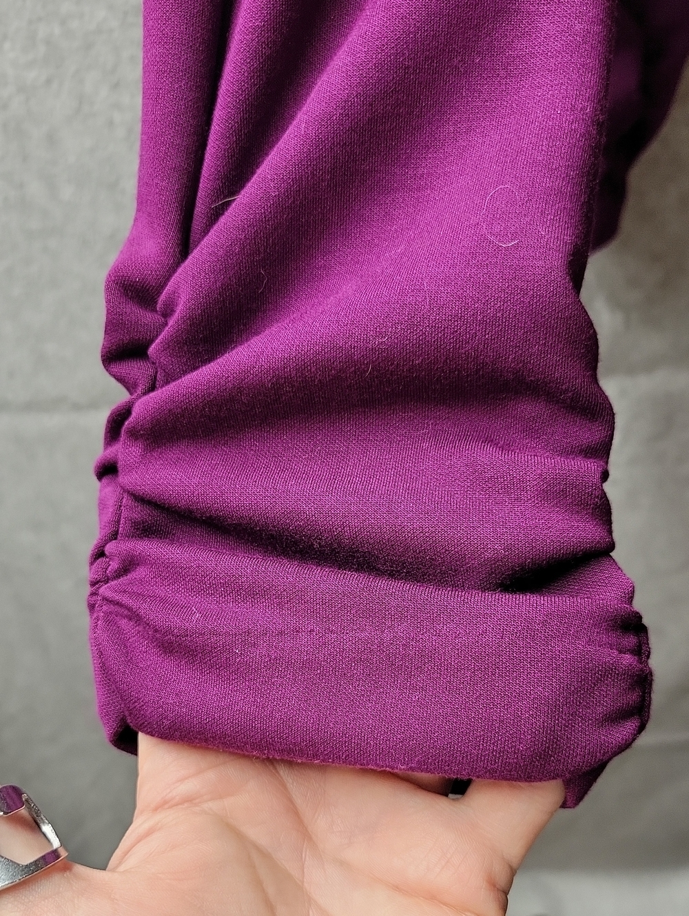 Torrid Purple Cropped Jogger - Picture 6 of 7